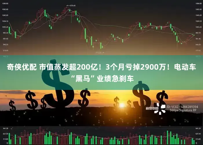 奇侠优配 市值蒸发超200亿！3个月亏掉2900万！电动车“黑马”业绩急刹车